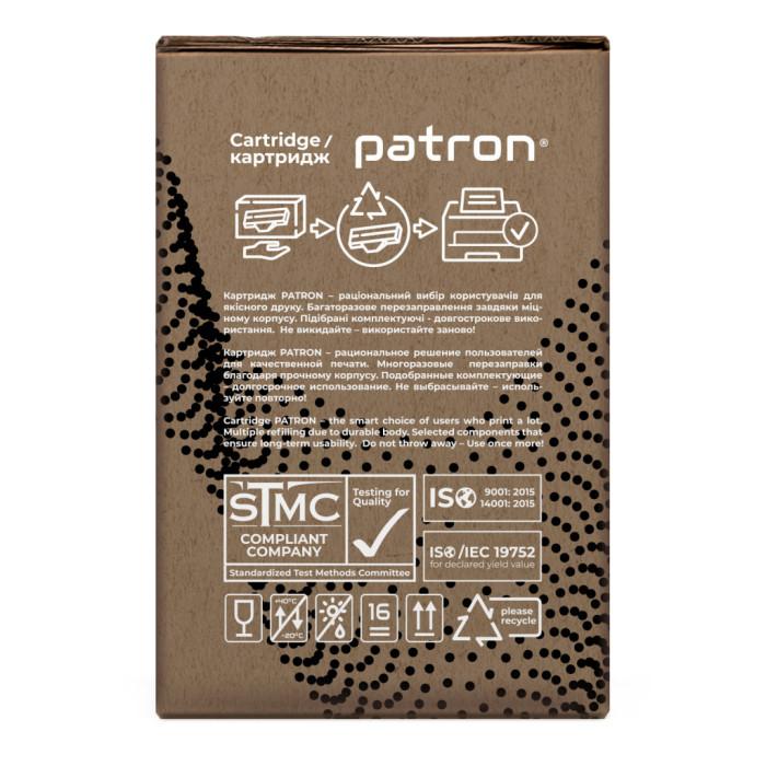 Тонер-картридж Patron XER 106R03534 Green Label, Cyan (PN-03534CGL)