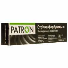 Стрічка до принтерів 13мм X 30 м (П.М.) HD Patron (PN-12.7-30RTB)