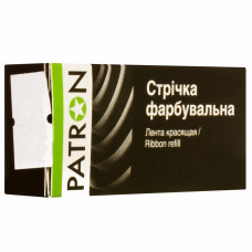 Стрічка до принтерів Patron 13мм X 5м (К) HD (PN-12.7-5SB/RIB-PN-12.7x5-К-B)