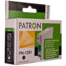 Картридж Patron EPSON BX305F/320/525/625,SX420/425/525/535/620 BLACK (T1291) (PN-1291)