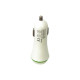 Зарядний пристрій Patron 2xUSB 2A/1A white (PN-2USB-CAR-WH)