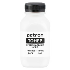 Тонер HP HCS-T, 50 г, black Patron (PN-HCS-T-B-050)