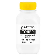 Тонер HP HCS-T, 50 г, yellow Patron (PN-HCS-T-Y-050)