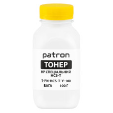 Тонер HP HCS-T, 100 г, yellow Patron (PN-HCS-T-Y-100)
