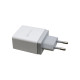 Зарядний пристрій Patron USB QC3.0 2.4A white (PN-QC3-220V-W)