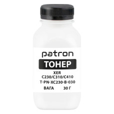 Тонер XER C230/C310/C410, 30 г, Black Patron (PN-XC230-B-030)