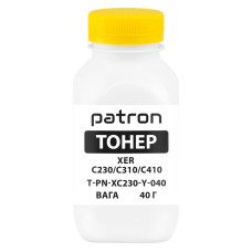 Тонер XER C230/C310/C410, 40 г, Yellow Patron (PN-XC230-Y-040)