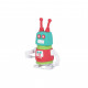 Набір для творчості Paulinda Super Dough Robot заводной механизм (шагает), красный (PL-081178-1)