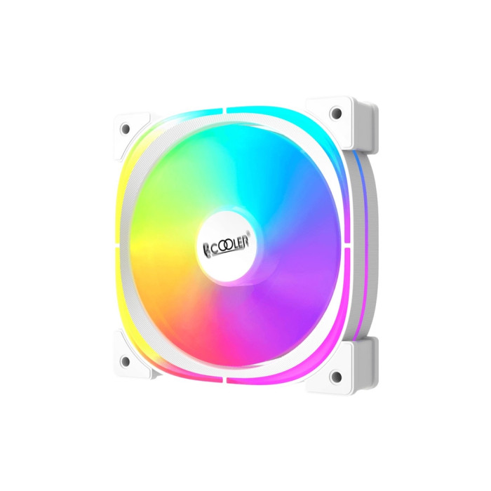 Кулер до корпусу PcCooler EF120 ARGB WH