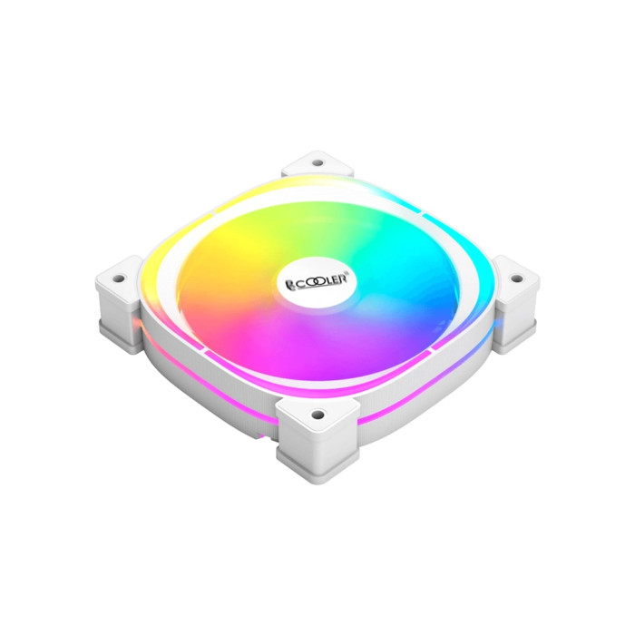 Кулер до корпусу PcCooler EF120 ARGB WH