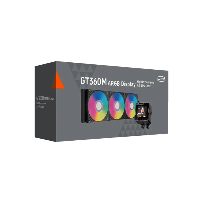 Система рідинного охолодження PcCooler GT360M ARGB Display BK
