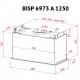 Витяжка кухонна Perfelli BISP 6973 A 1250 IV LED Strip