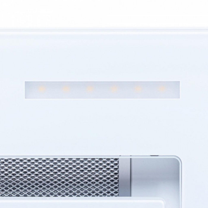 Витяжка кухонна Perfelli BISP 7873 WH LED Strip GLASS