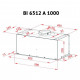 Витяжка кухонна Perfelli BI 6512 A 1000 BL LED