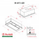 Витяжка кухонна Perfelli BI 6872 I LED