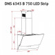 Витяжка кухонна Perfelli DNS 6343 B 750 IV LED Strip