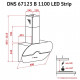 Витяжка кухонна Perfelli DNS 67123 B 1100 BL LED Strip