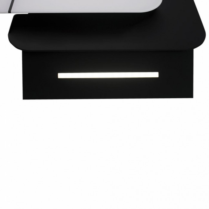 Витяжка кухонна Perfelli DNS 9753 B 1100 WH/BL LED Strip