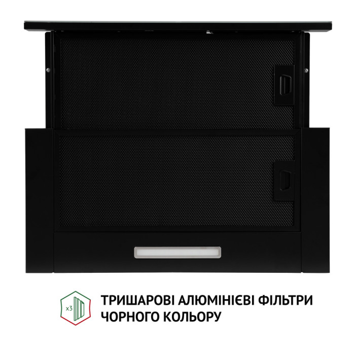 Витяжка кухонна Perfelli TLS 6363 BL 700 LED Sensor