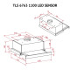 Витяжка кухонна Perfelli TLS 6763 WH 1100 LED Sensor