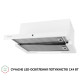 Витяжка кухонна Perfelli TLS 6763 WH 1100 LED Sensor