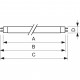 Лампочка Philips TL-D G13 600mm 18W/33-640 1SL/25 (928048003351)