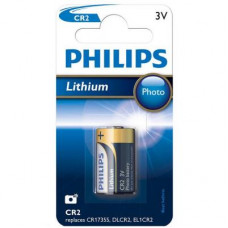 Батарейка Philips CR2 Lithium Photo 3V (CR2/01B)