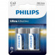 Батарейка Philips C LR14 Ultra Alkaline * 2 (LR14E2B/10)