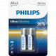 Батарейка Philips LR06 Ultra Alkaline * 2 (LR6E2B/10)