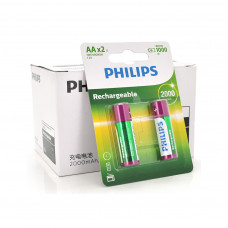 Акумулятор Philips AA 2000mAh Ni-MH * 2 (R6B2A00T/93)