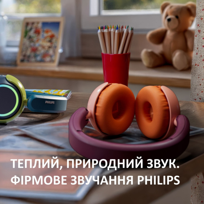 Навушники Philips TAK4200CT/00 Wireless Blue/Green (TAK4200CT/00)