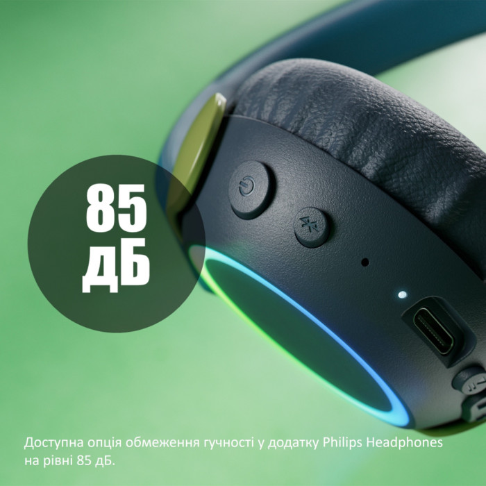 Навушники Philips TAK4200CT/00 Wireless Blue/Green (TAK4200CT/00)