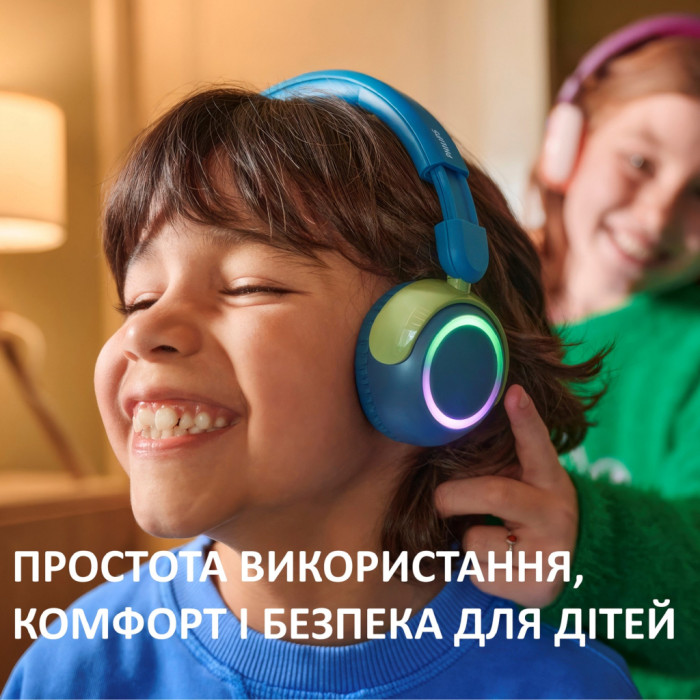 Навушники Philips TAK4200CT/00 Wireless Blue/Green (TAK4200CT/00)