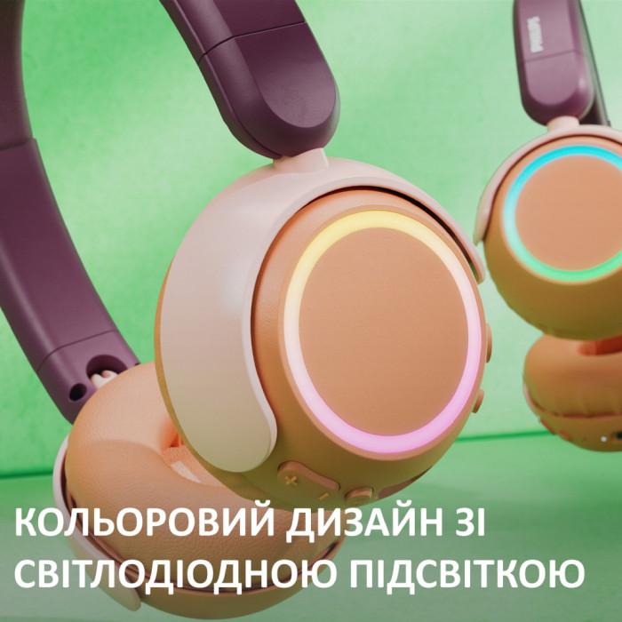 Навушники Philips TAK4200MP/00 Wireless Burgundy/Orange (TAK4200MP/00)