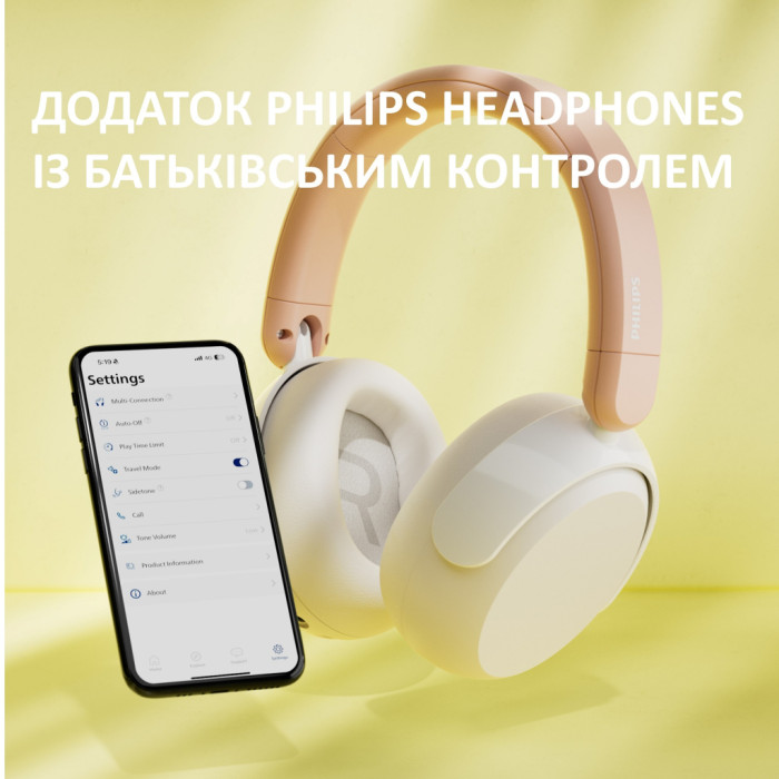 Навушники Philips TAK5500AL/00 Wireless Beige/White (TAK5500AL/00)