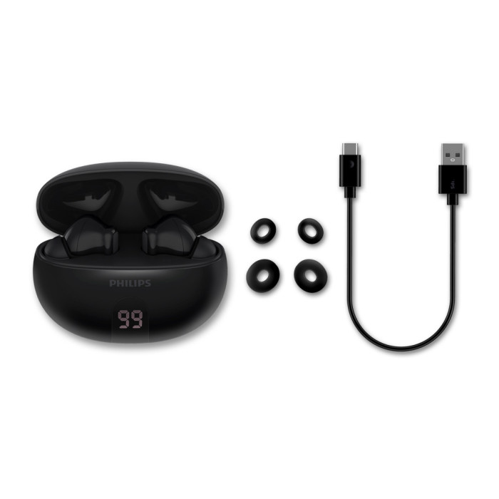 Навушники Philips TAT2520BK/00 Wireless Black (TAT2520BK/00)