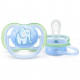 Пустушка Philips AVENT Ultra Air з декором для хлоп. 0-6 міс. (SCF085/01)
