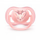 Пустушка Philips AVENT Ultra Air з декором для дівчат, 0-6 мес (SCF085/02)
