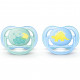 Пустушка Philips AVENT Ultra Air з декором 0-6 міс, 2 шт (SCF344/20)