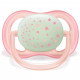 Пустушка Philips AVENT Ultra Air Нічна 0-6 міс для дівчат. 2 шт (SCF376/12)
