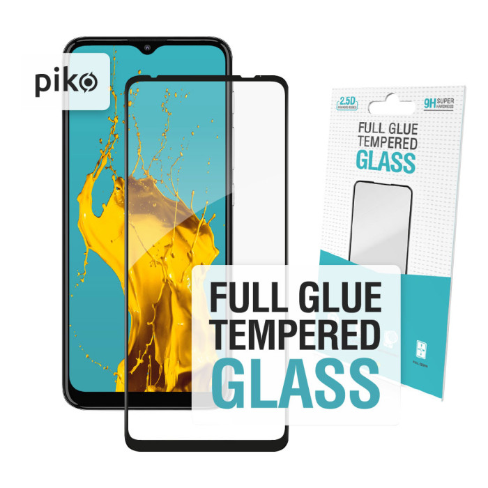 Скло захисне Piko Full Glue MOTO E20 (1283126521270)