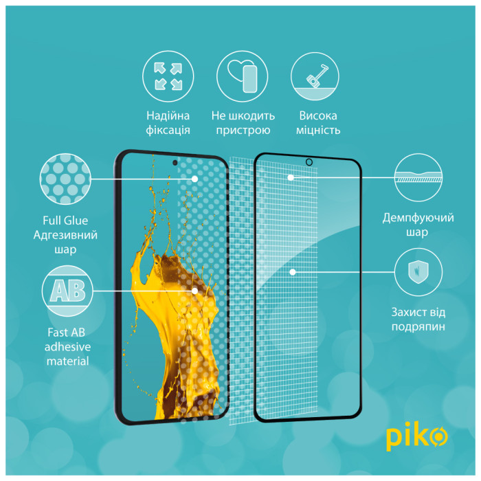 Скло захисне Piko Full Glue MOTO EDGE 30 Neo Black (1283126546716)