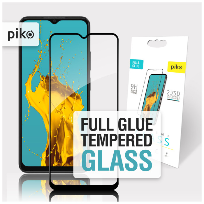 Скло захисне Piko Full Glue Oppo A38 5G Black (1283126582509)