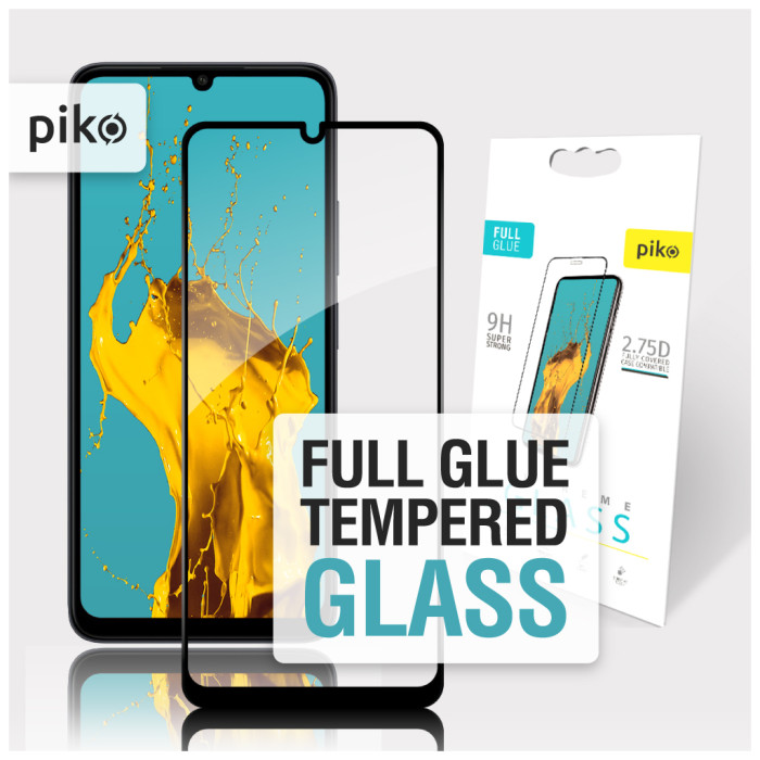 Скло захисне Piko Full Glue Xiaomi Redmi 13C Black (1283126583247)
