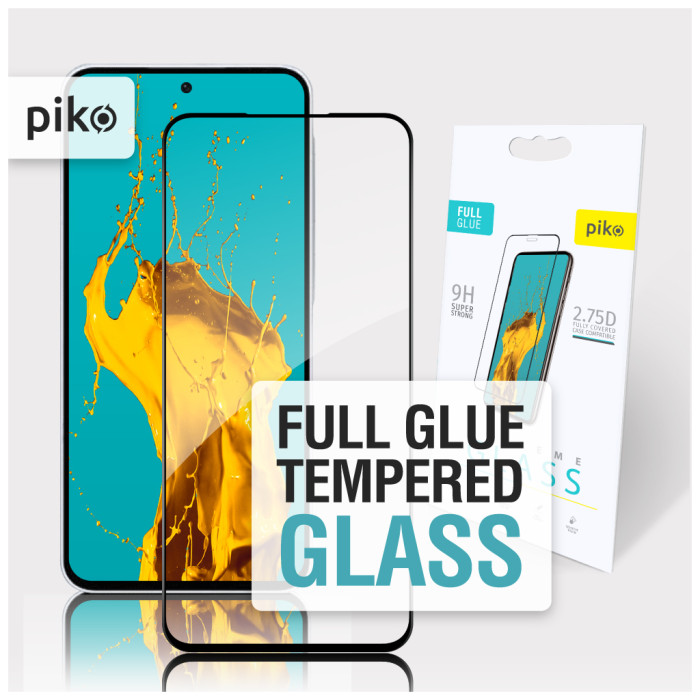 Скло захисне Piko Full Glue Samsung A56 Black (1283126613050)