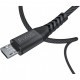 Дата кабель USB 2.0 AM to Micro 5P 1.0m Flex Black Pixus (4897058530896)