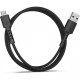 Дата кабель USB 2.0 AM to Micro 5P 1.0m Soft black Pixus (4897058530926)