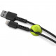 Дата кабель USB 2.0 AM to Lightning 1.0m Soft black Pixus (4897058530933)