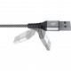 Дата кабель USB 2.0 AM to Type-C 1.0m Flex Gray Pixus (4897058531152)