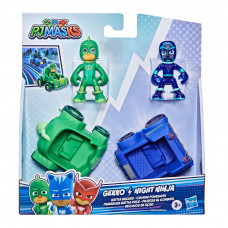 Ігровий набір PJ Masks Герої в масках- Гекко проти Нічного Ніндзя (F2841)